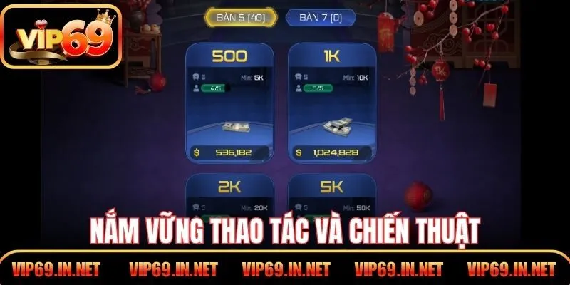 Nắm vững thao tác và chiến thuật Poker hiệu quả